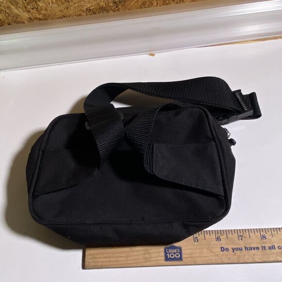 Disneyland 50th Anniversary Fanny Pack Waist Bag Mickey Mouse Black Disney Parks - Picture 2 of 3